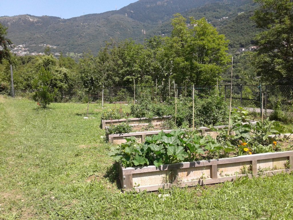 l paesaggio post industriale della Vasca SEB in Valcamonica