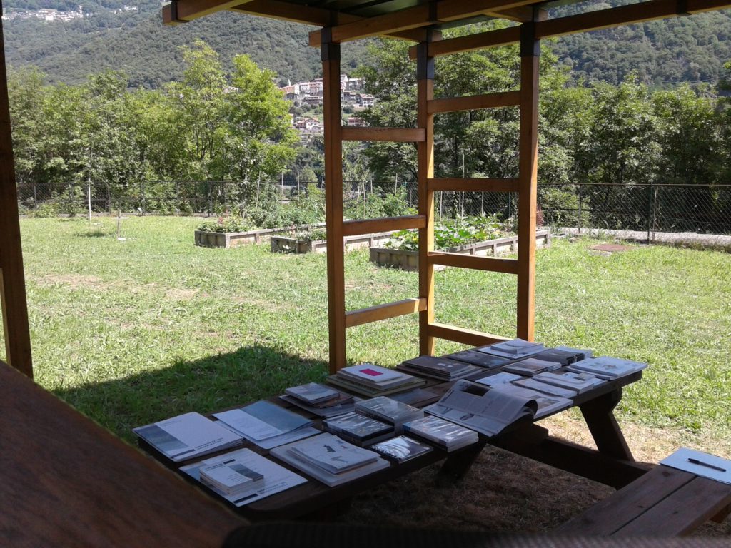 l paesaggio post industriale della Vasca SEB in Valcamonica